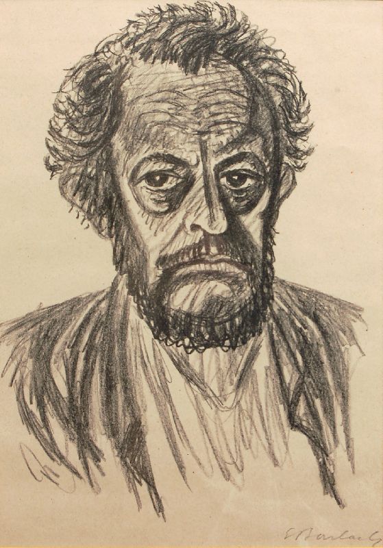 Barlach Selbstbildnis (1928)